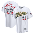 2026 All-Star Edition Stars & Stripes Men's Athletics Shea Langeliers Nike White Stadium Jersey