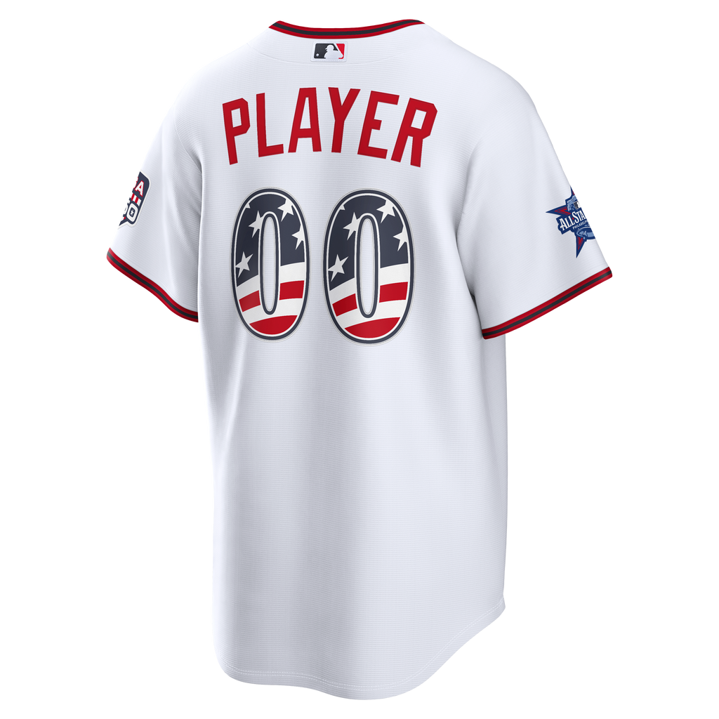 2026 All-Star Edition Stars & Stripes Men's Cleveland Guardians Nike White Stadium Pick-A-Player Jersey - 4