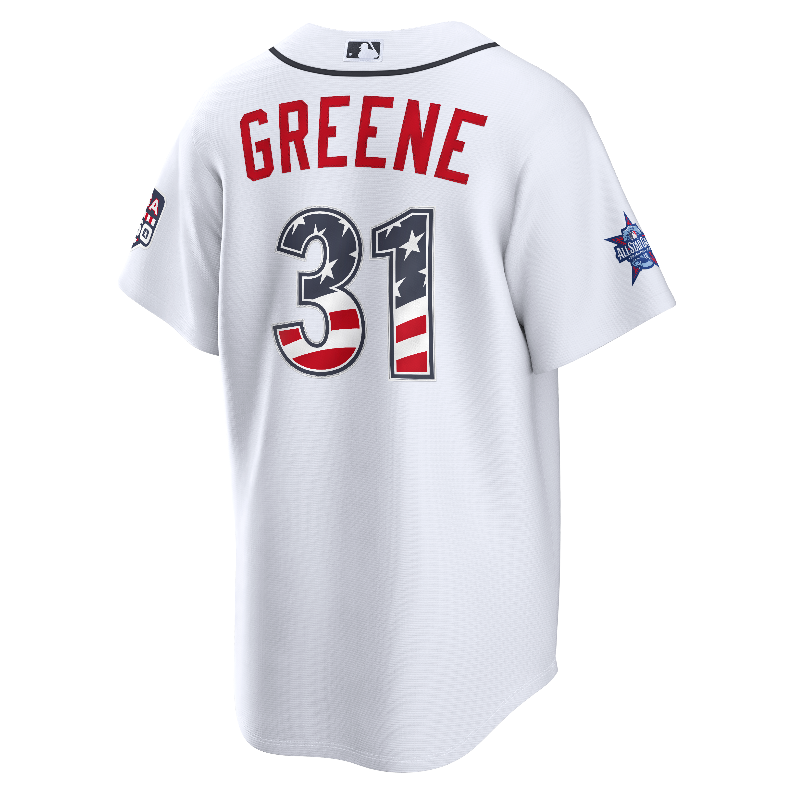 2026 All-Star Edition Stars & Stripes Men's Detroit Tigers Riley Greene Nike White Stadium Jersey - 4
