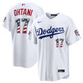 2026 All-Star Edition Stars & Stripes Men's Los Angeles Dodgers Shohei Ohtani Nike White Stadium Jersey