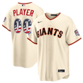 2026 All-Star Edition Stars & Stripes Men's San Francisco Giants Nike Cream Stadium Pick-A-Player Jersey