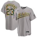 2026 All-Star Game Men's Athletics Shea Langeliers Nike Gray Replica Jersey