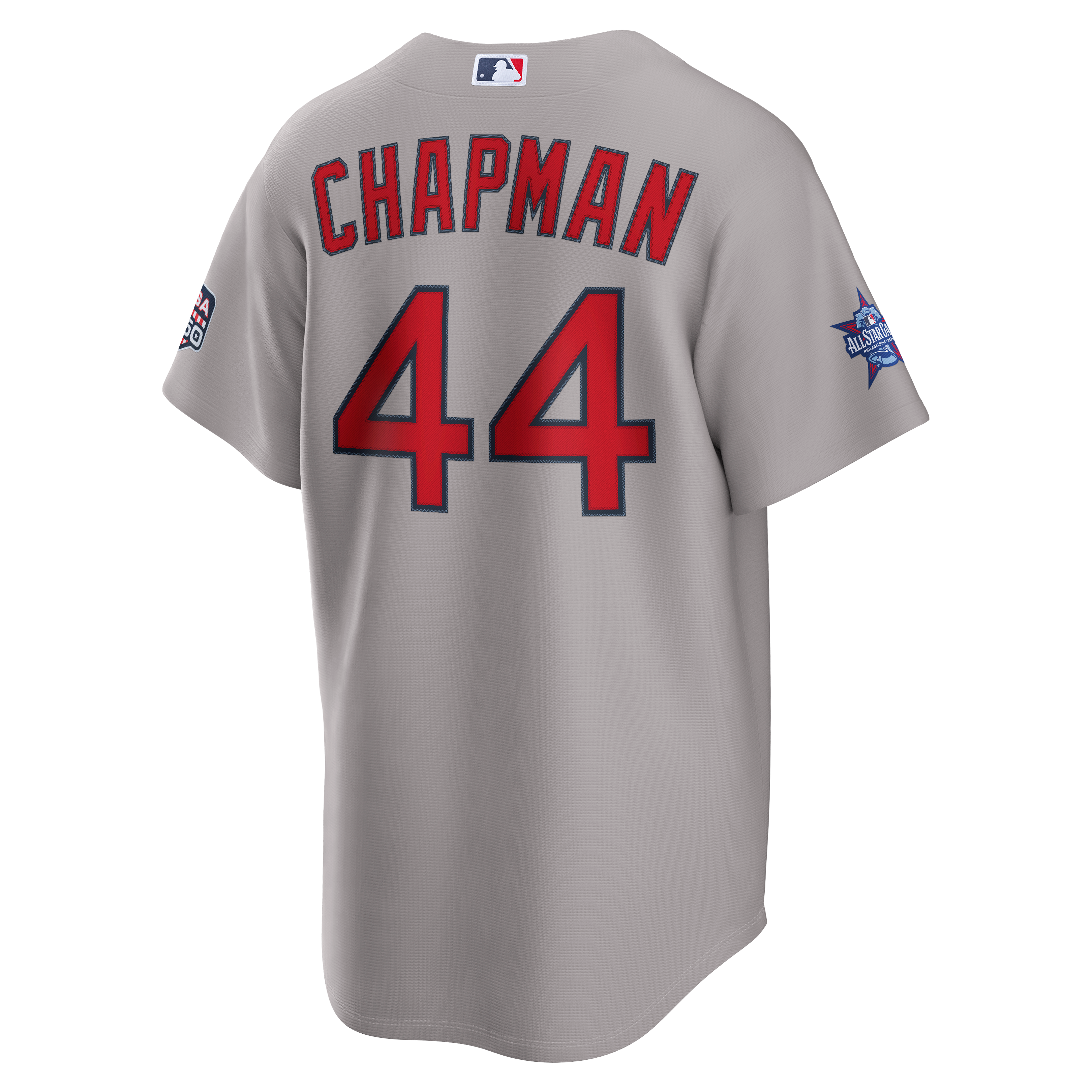2026 All-Star Game Men's Boston Red Sox Aroldis Chapman Nike Gray Replica Jersey - 4