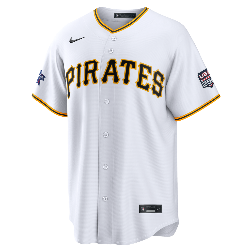 2026 All-Star Game Men's Pittsburgh Pirates Paul Skenes Nike White Replica Jersey - 3