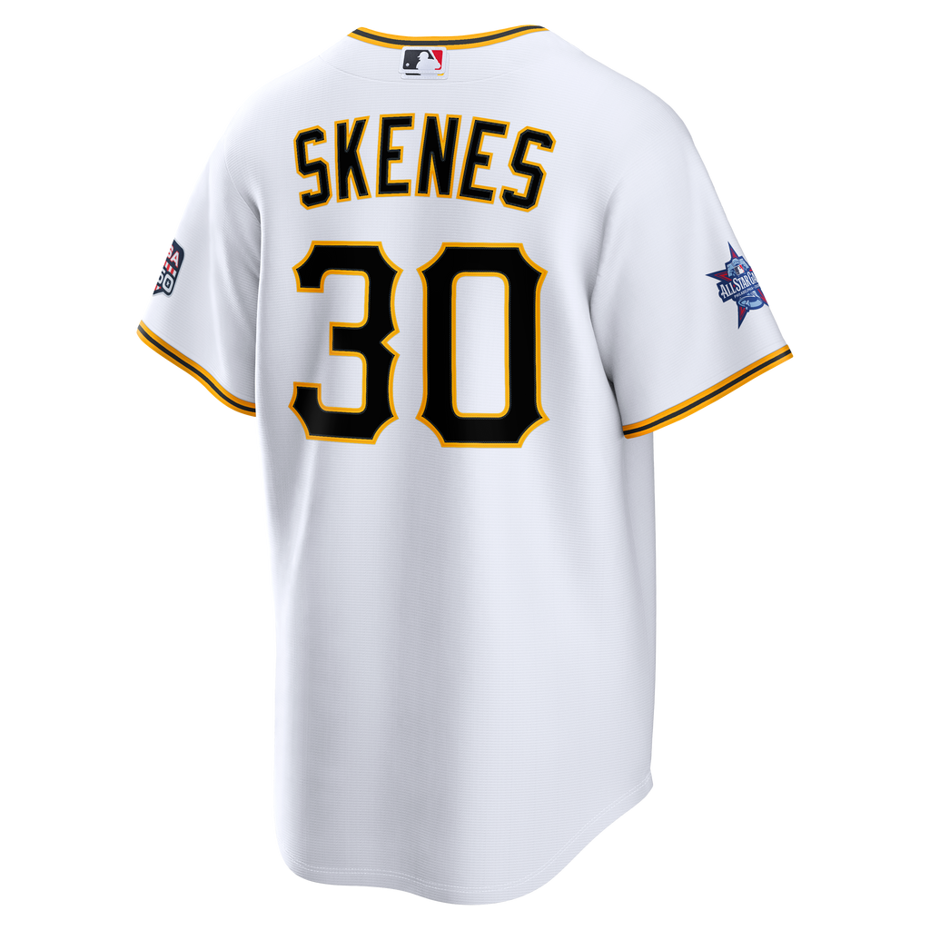 2026 All-Star Game Men's Pittsburgh Pirates Paul Skenes Nike White Replica Jersey - 4