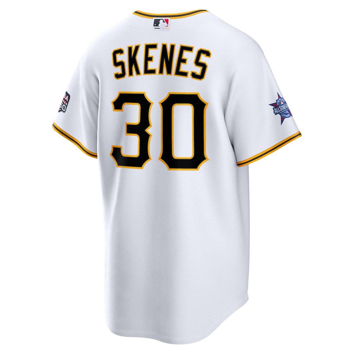 2026 All-Star Game Men's Pittsburgh Pirates Paul Skenes Nike White Replica Jersey - 4