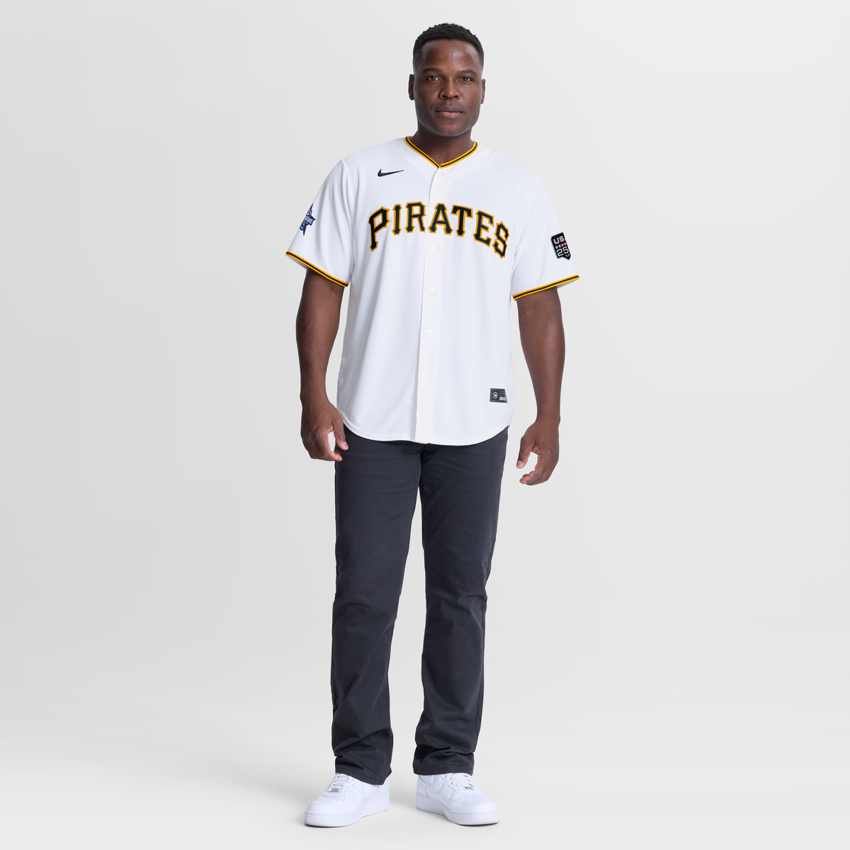 2026 All-Star Game Men's Pittsburgh Pirates Paul Skenes Nike White Replica Jersey - 5