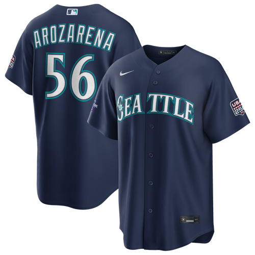 2026 All-Star Game Men's Seattle Mariners Randy Arozarena Nike Navy Replica Jersey