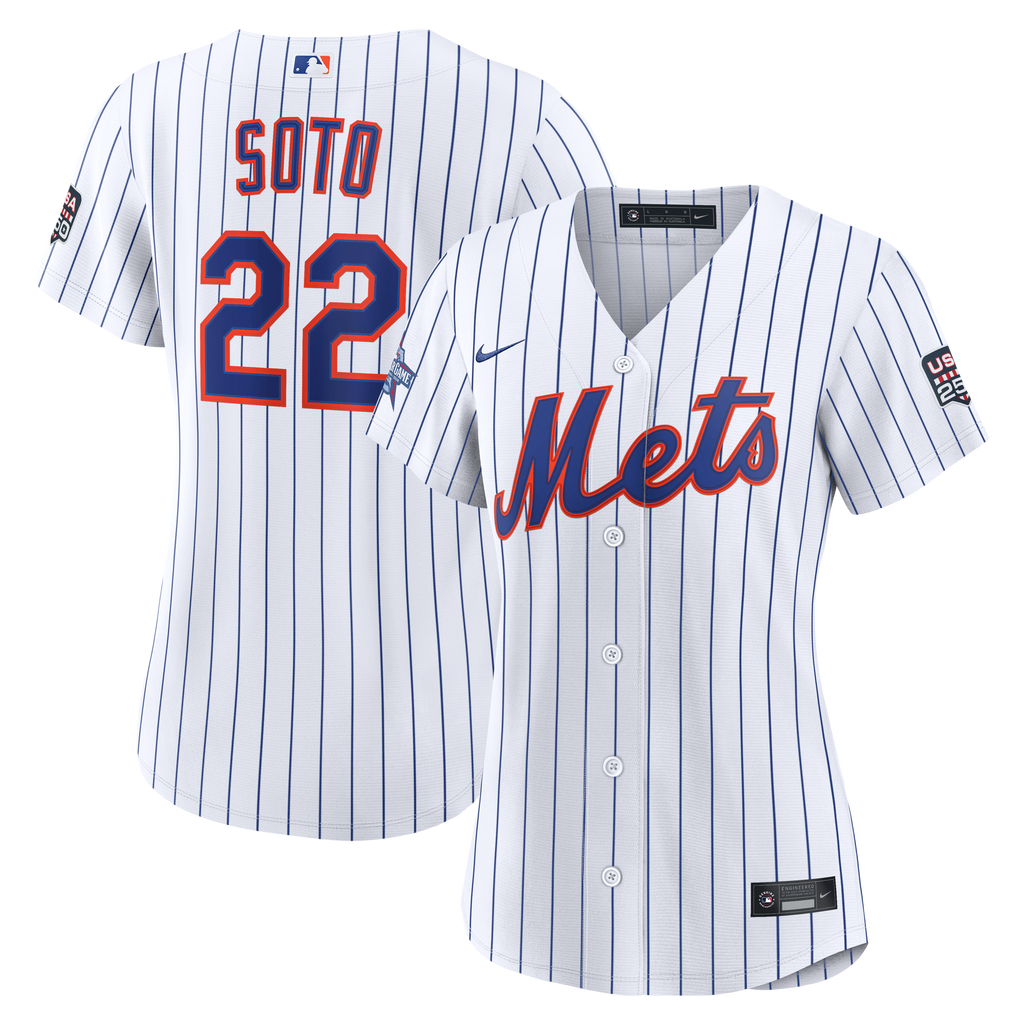2026 All-Star Game Women's New York Mets Juan Soto Nike White Replica Jersey