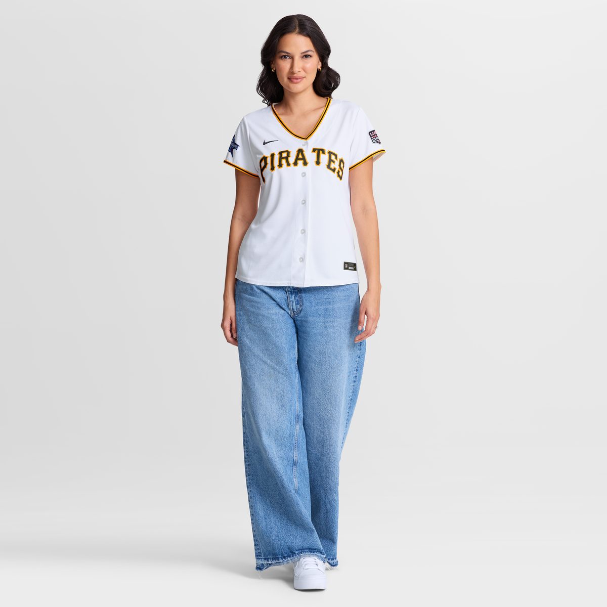 2026 All-Star Game Women's Pittsburgh Pirates Paul Skenes Nike White Replica Jersey - 5
