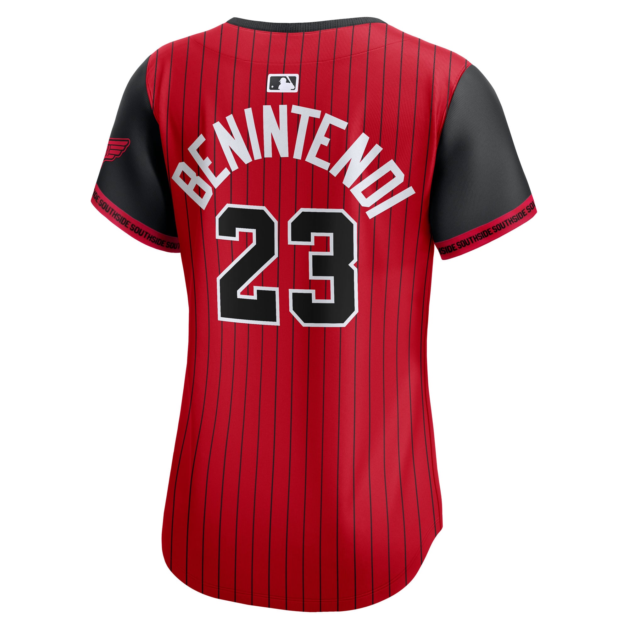 Women's Chicago White Sox Andrew Benintendi Nike Red/Black 2025 City Connect Limited Player Jersey - 4
