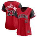 Women's Chicago White Sox Andrew Benintendi Nike Red/Black 2025 City Connect Limited Player Jersey