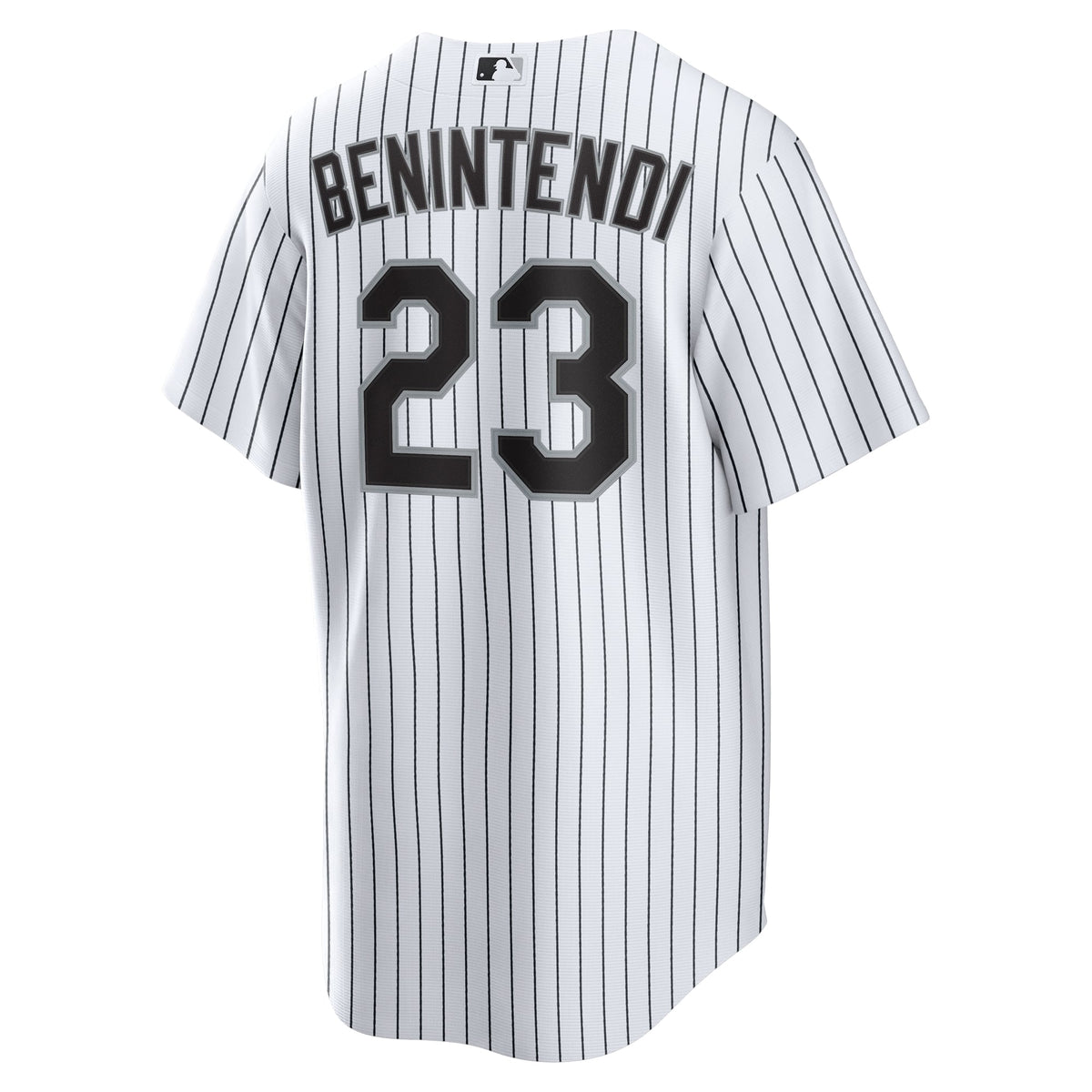 Men's Chicago White Sox Andrew Benintendi Nike White/Black Home Official Player Jersey - 4