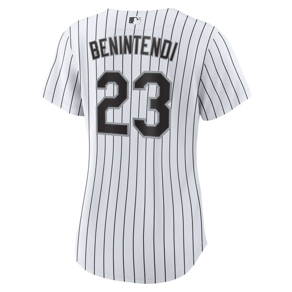 Women's Chicago White Sox Andrew Benintendi Nike White/Black Home Official Player Jersey - 4