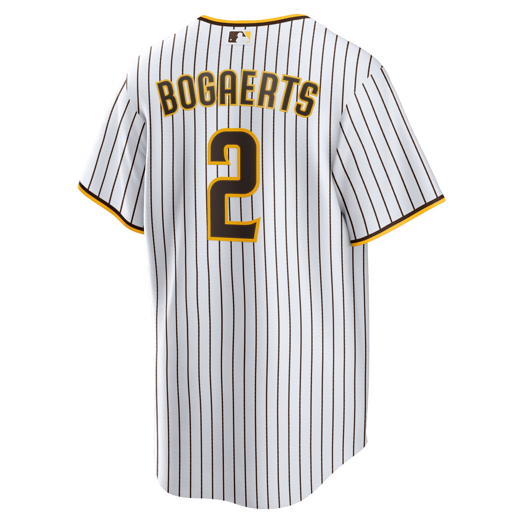 Men's San Diego Padres Xander Bogaerts Nike White/Brown Home Official Replica Player Jersey - 4