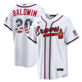 Fourth of July Men's Atlanta Braves Drake Baldwin Nike White USA 250 Stadium Jersey