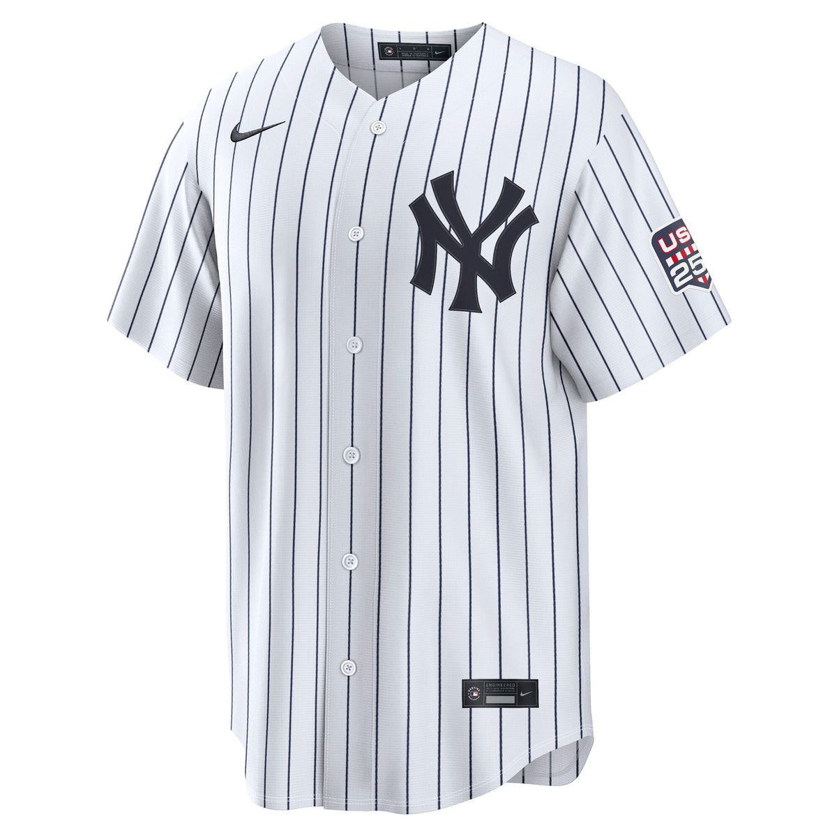 Fourth of July Men's New York Yankees Aaron Judge Nike White USA 250 Stadium Jersey - 3