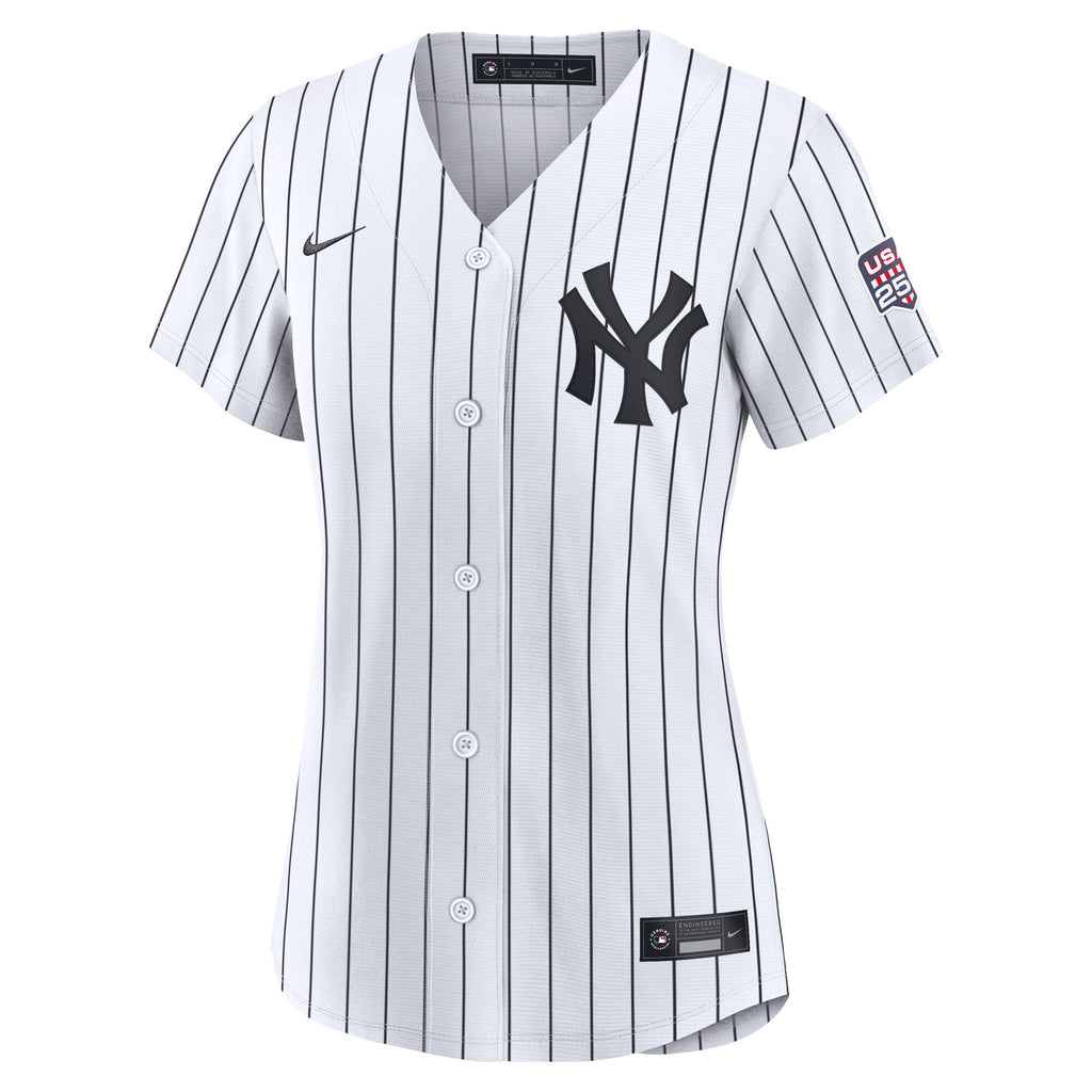 Fourth of July Women's New York Yankees Aaron Judge Nike White USA 250 Stadium Jersey - 3