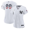 Fourth of July Women's New York Yankees Aaron Judge Nike White USA 250 Stadium Jersey