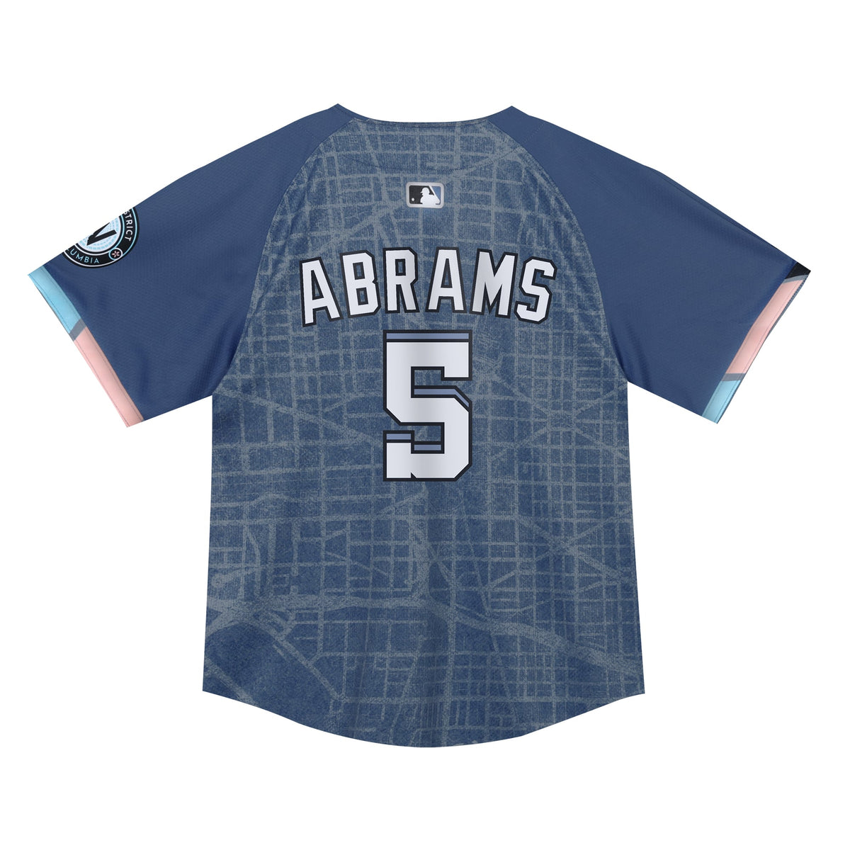 Infant Washington Nationals CJ Abrams Nike Blue City Connect 2025 Limited Jersey - 4