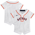 Infant Houston Astros Nike White Home Replica Romper Jersey