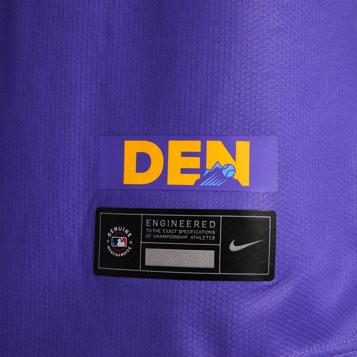 Men's Colorado Rockies Nike Purple/Light Blue 2025 City Connect Limited Jersey - 13