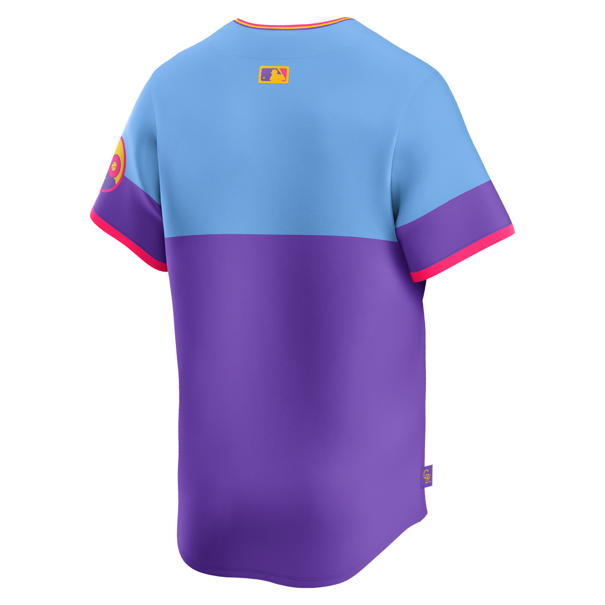 Men's Colorado Rockies Nike Purple/Light Blue 2025 City Connect Limited Jersey - 7