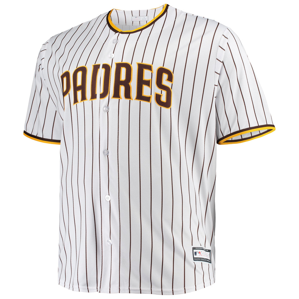 Men's San Diego Padres Fernando Tatis Jr. White Big & Tall Replica Player Jersey - 3