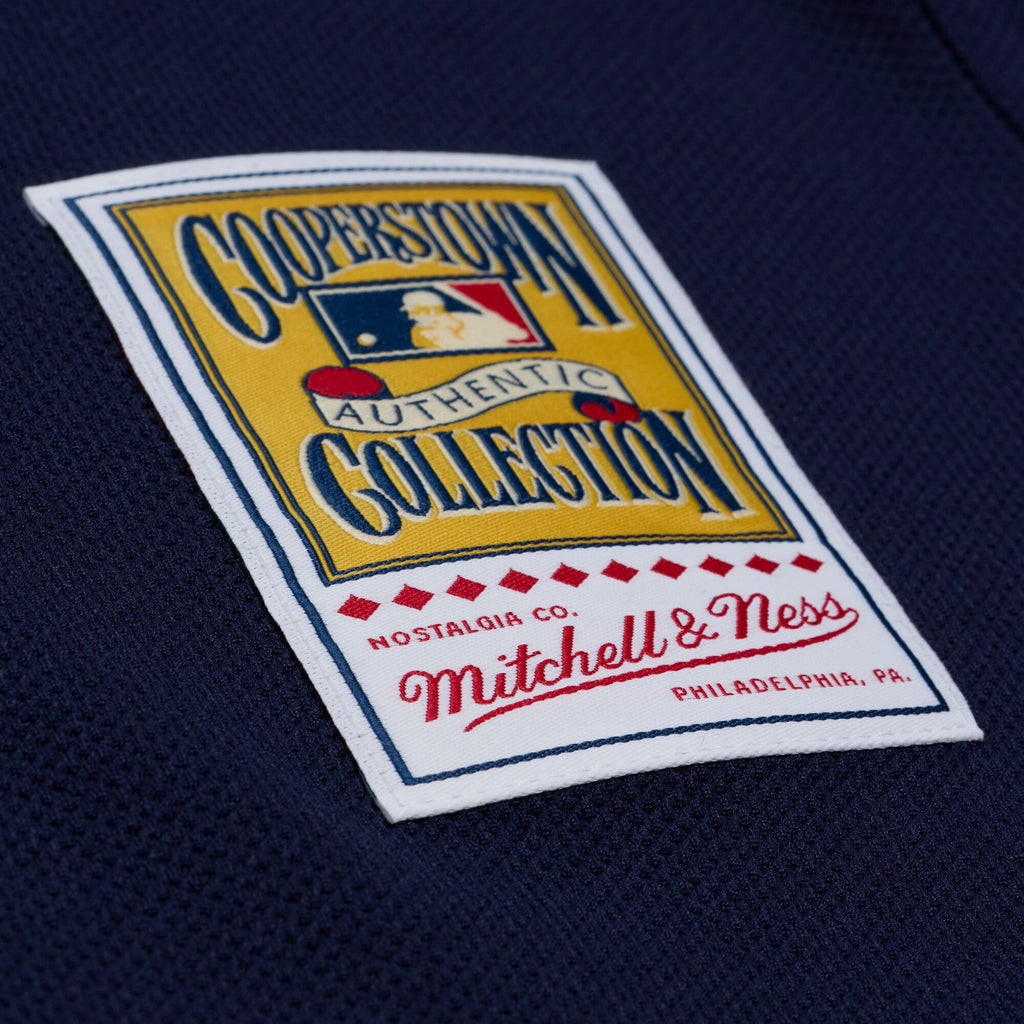 Men's Atlanta Braves Andruw Jones Mitchell & Ness Navy Authentic Batting Practice Jersey - 4
