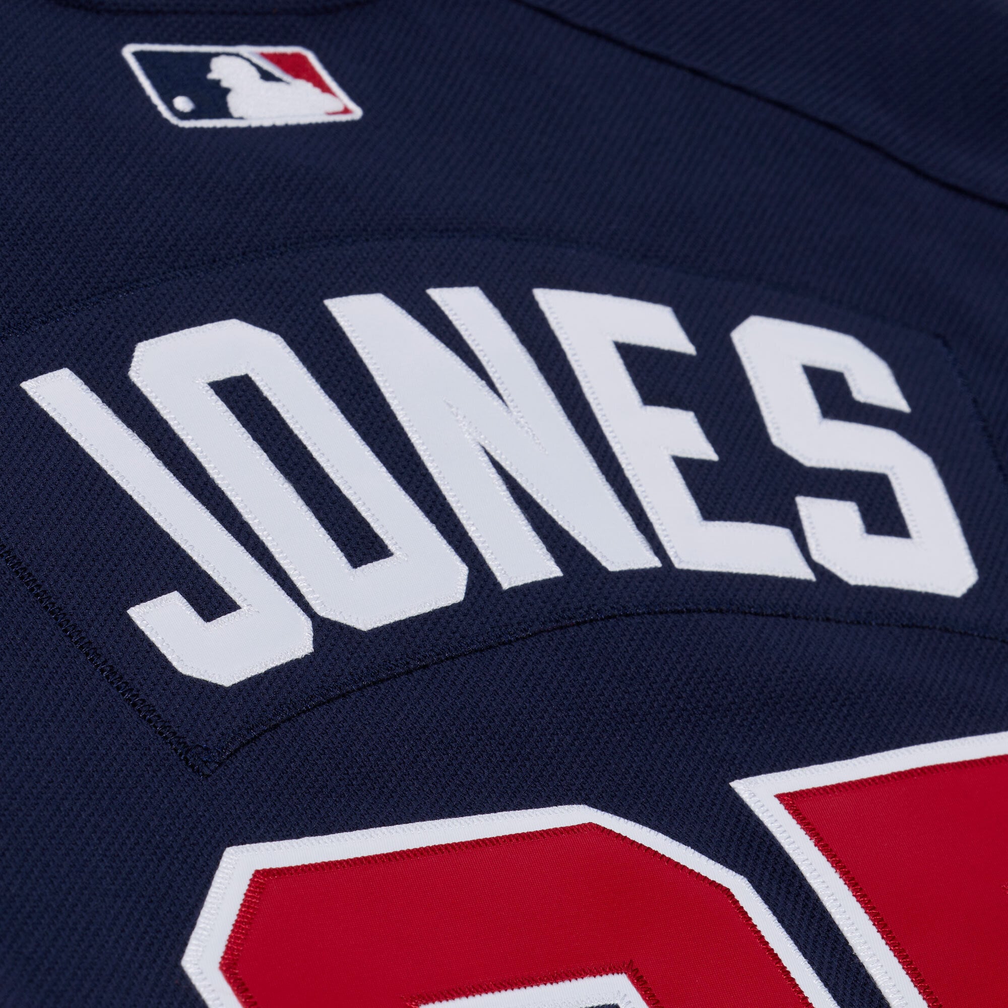 Men's Atlanta Braves Andruw Jones Mitchell & Ness Navy Authentic Batting Practice Jersey - 10