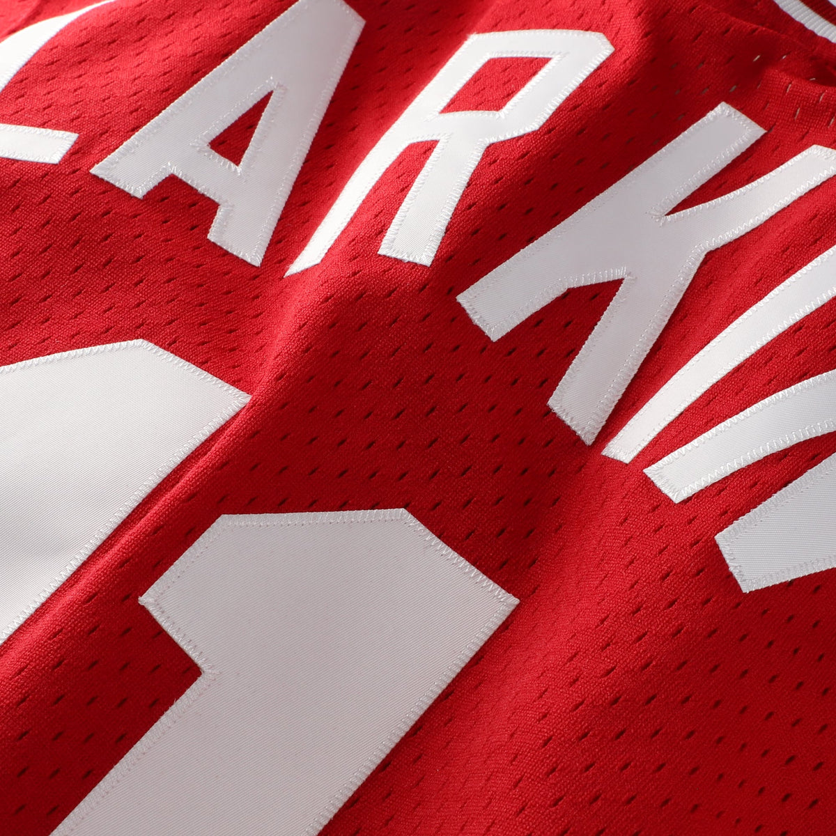Men's Cincinnati Reds Barry Larkin Mitchell & Ness Red Authentic Batting Practice Jersey - 6