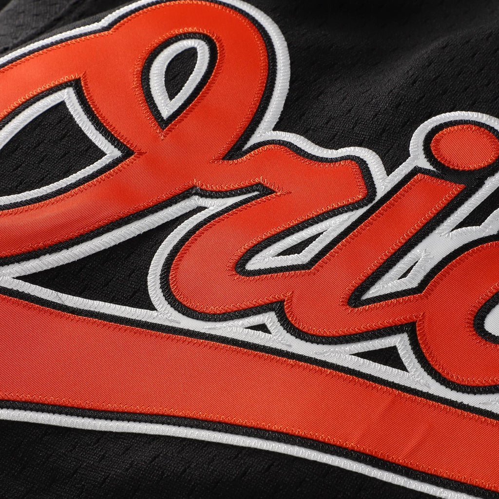 Men's Baltimore Orioles Cal Ripken Jr. Mitchell & Ness Black Authentic Batting Practice Jersey - 5