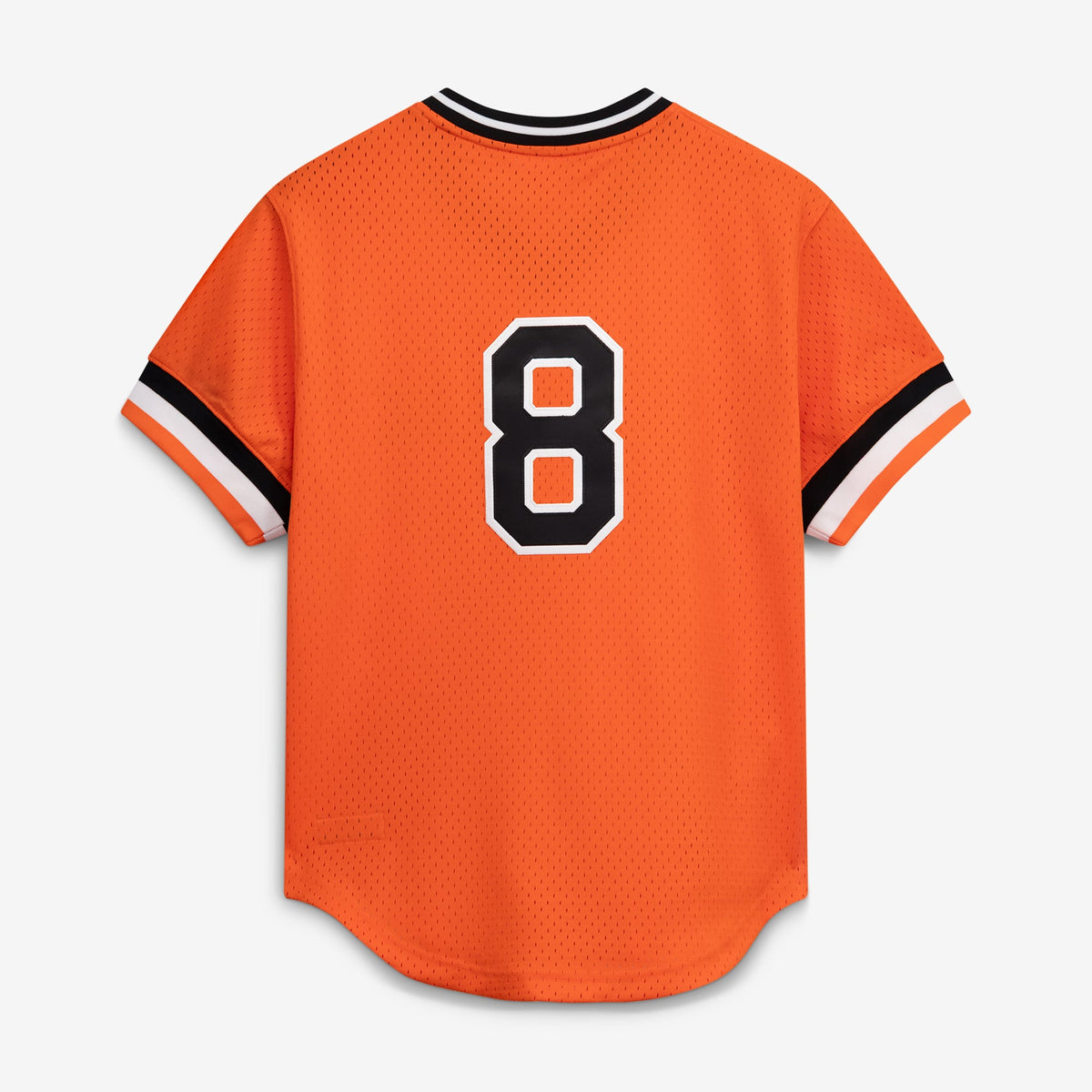 Men's Baltimore Orioles Cal Ripken Jr. Mitchell & Ness Orange Authentic Batting Practice Jersey - 4
