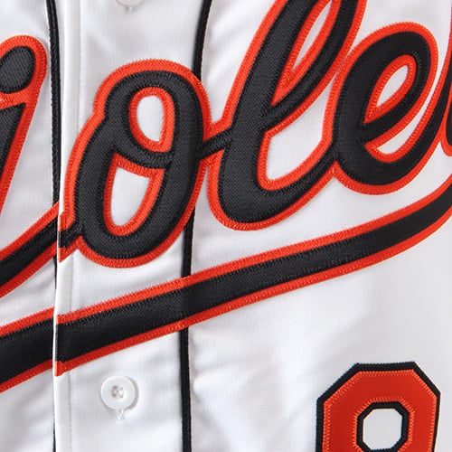 Men's Baltimore Orioles Cal Ripken Mitchell & Ness White Home Authentic Jersey - 5