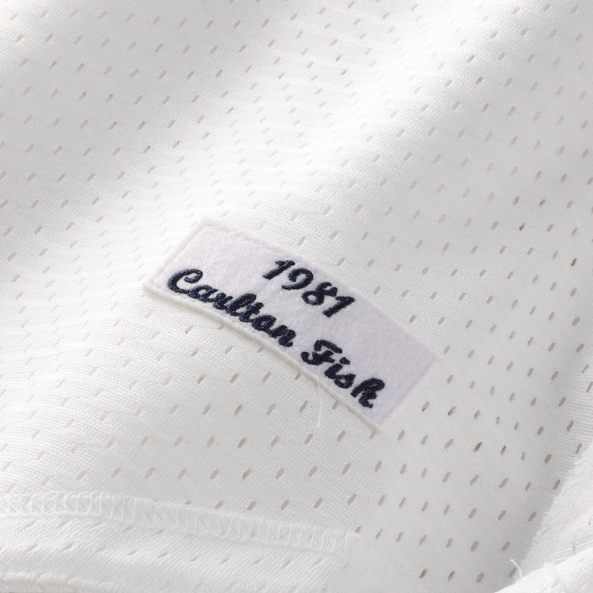 Men's Chicago White Sox Carlton Fisk Mitchell & Ness White Authentic Batting Practice Jersey - 7