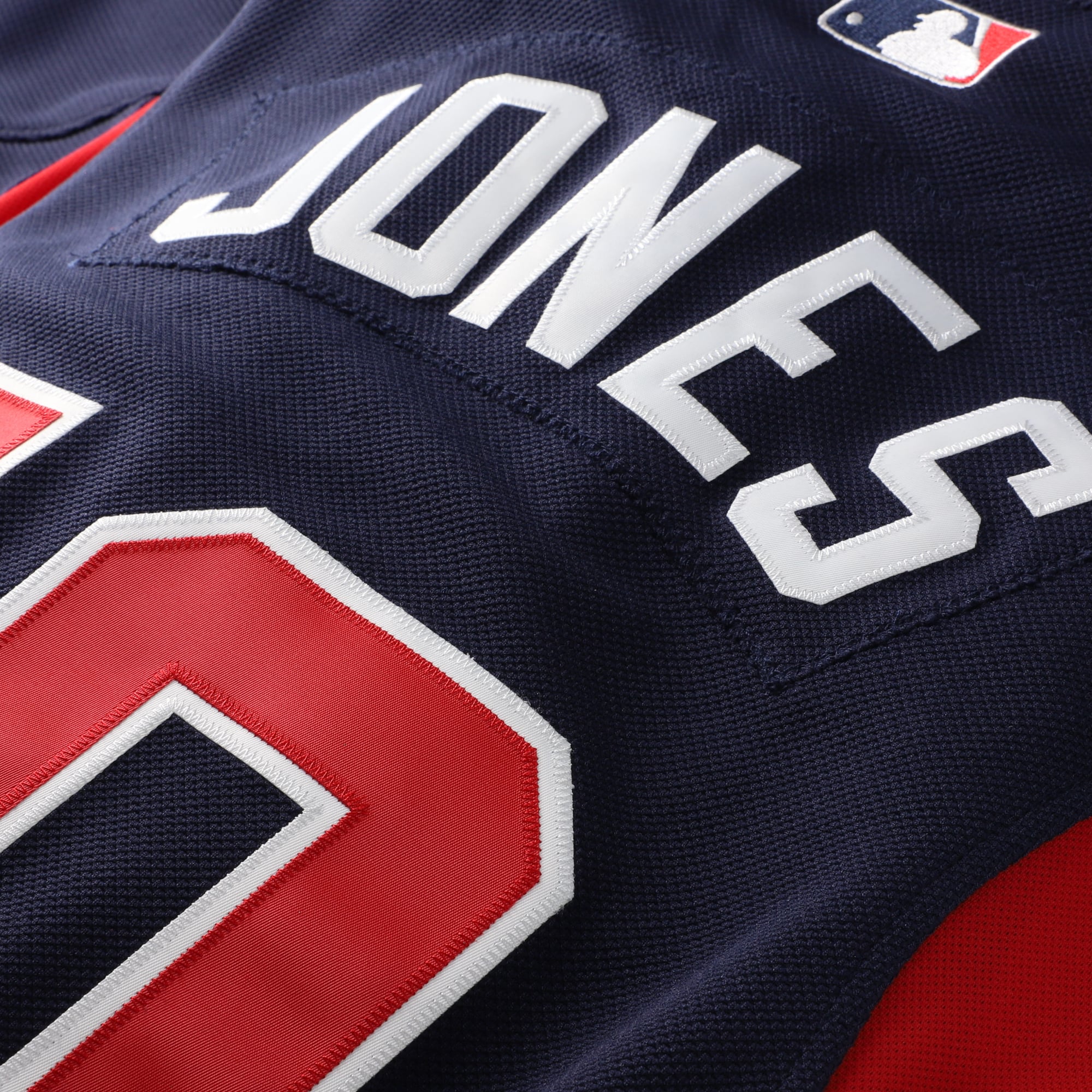 Men's Atlanta Braves Chipper Jones Mitchell & Ness Navy Authentic Batting Practice Jersey - 6