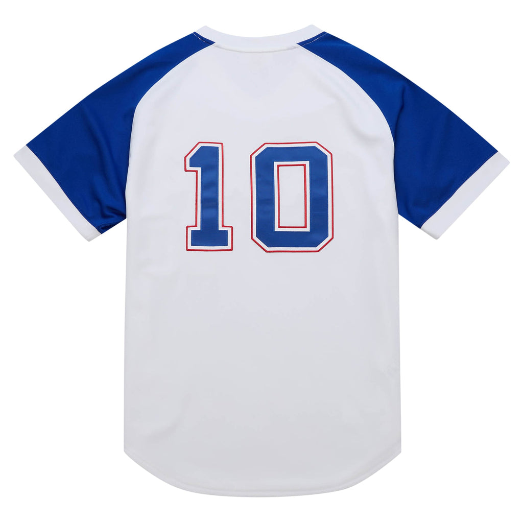 Men's Atlanta Braves Chipper Jones Mitchell & Ness White 2004 Cooperstown Collection Authentic Throwback Jersey - 4