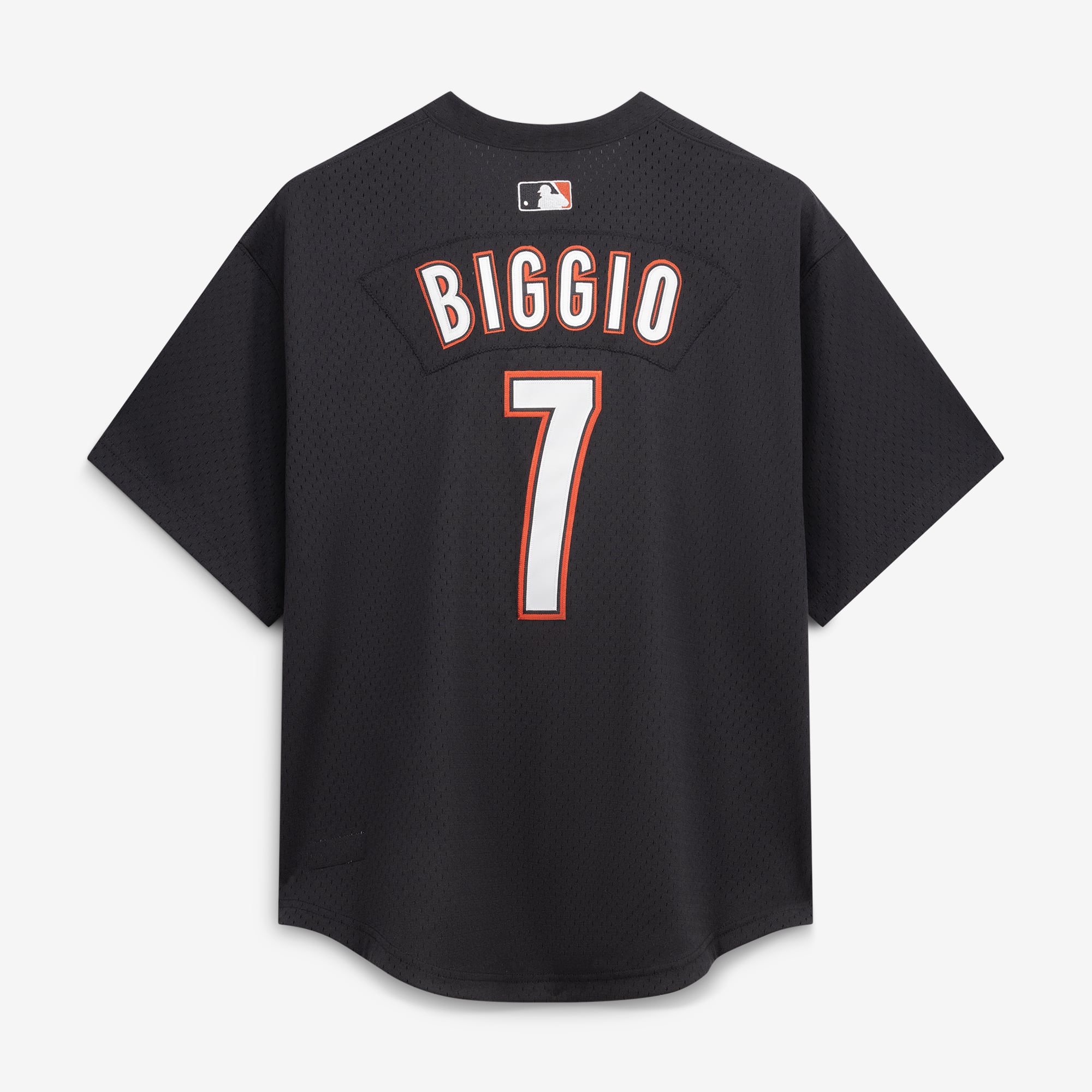 Men's Houston Astros Craig Biggio Mitchell & Ness Black Authentic Batting Practice Jersey - 4