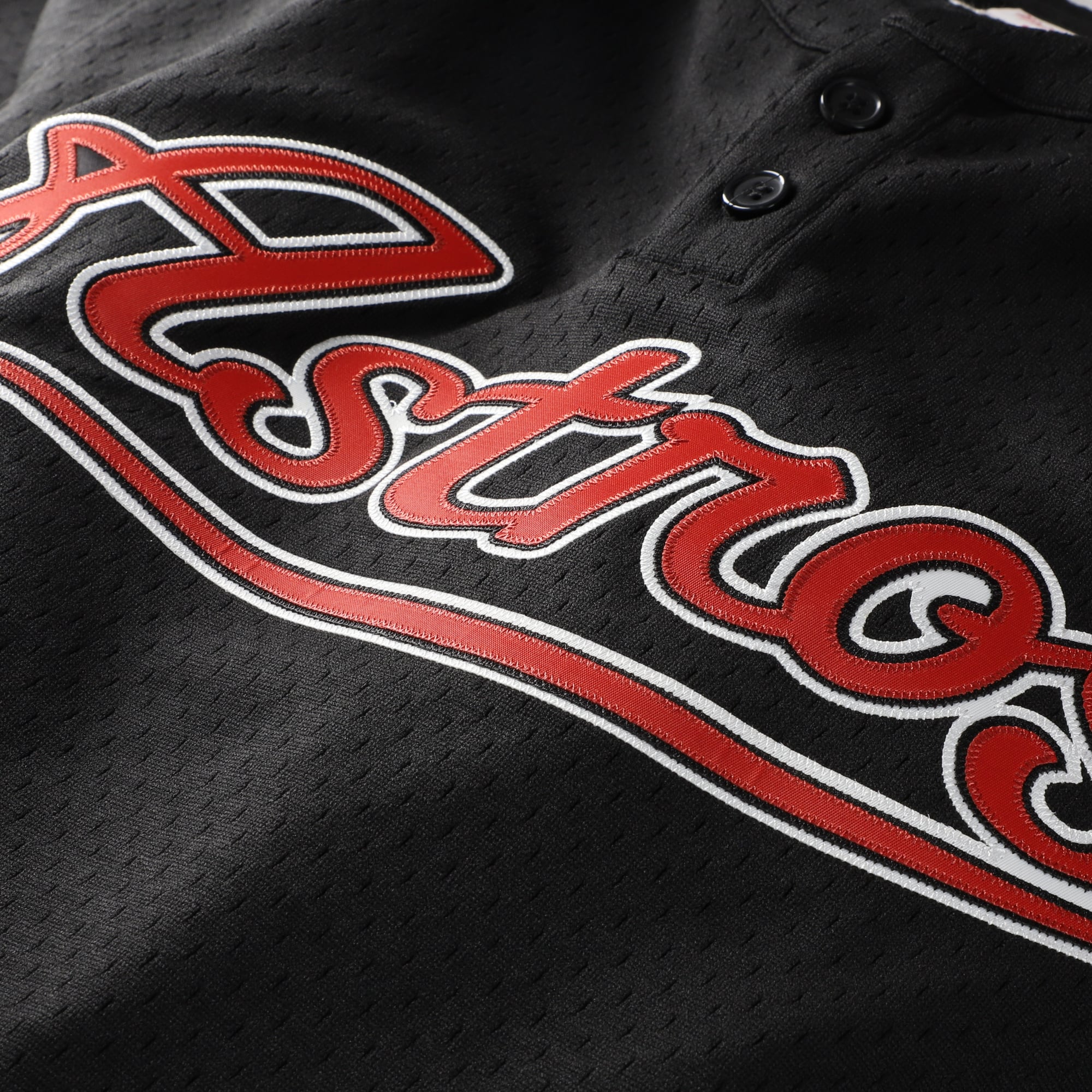 Men's Houston Astros Craig Biggio Mitchell & Ness Black Authentic Batting Practice Jersey - 5