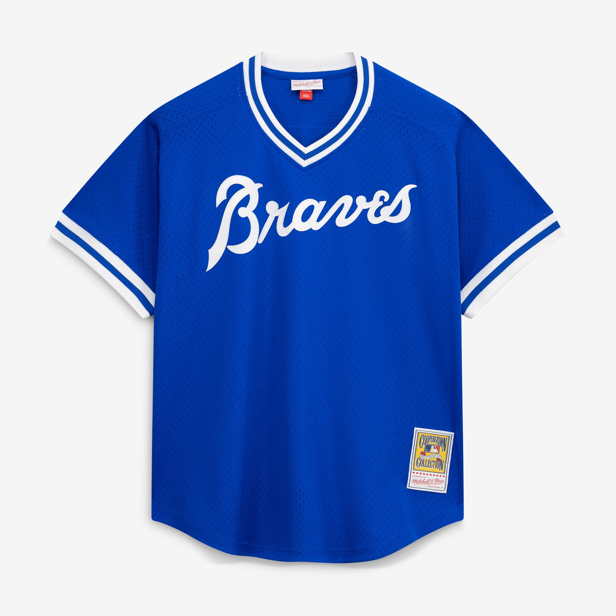 Men's Atlanta Braves Dale Murphy Mitchell & Ness Royal Authentic Batting Practice Jersey - 3