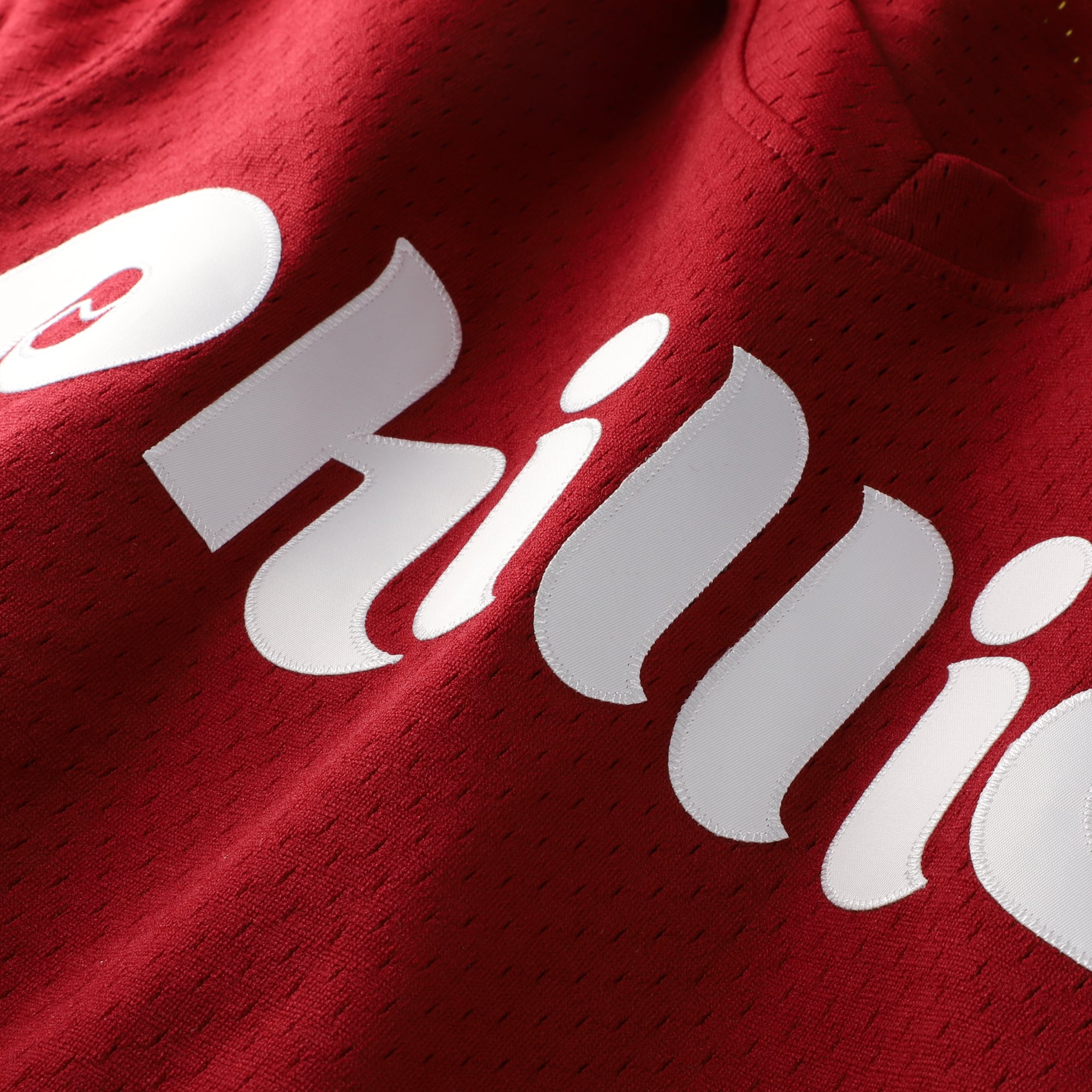 Men's Philadelphia Phillies Darren Daulton Mitchell & Ness Scarlet Authentic Batting Practice Jersey - 5
