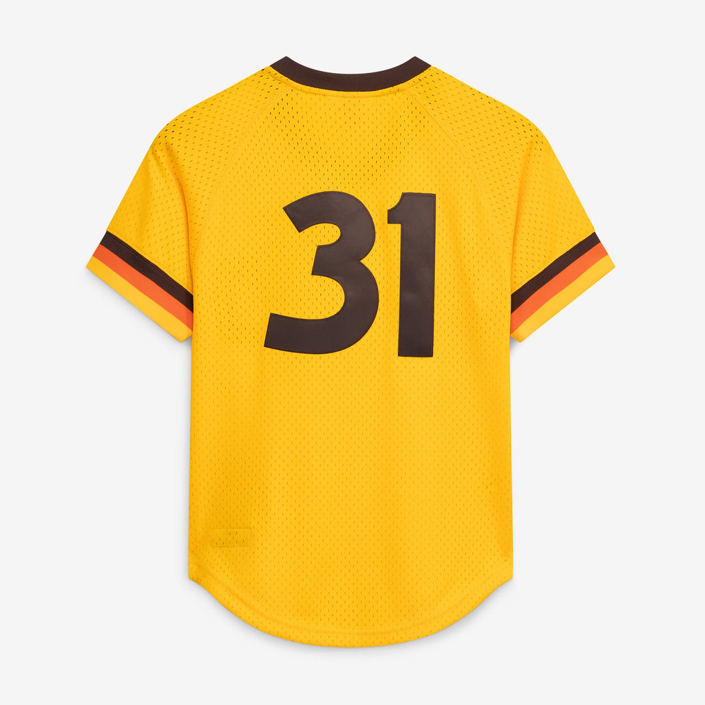 Men's San Diego Padres Dave Winfield Mitchell & Ness Gold Authentic Batting Practice Jersey - 4