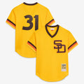 Men's San Diego Padres Dave Winfield Mitchell & Ness Gold Authentic Batting Practice Jersey