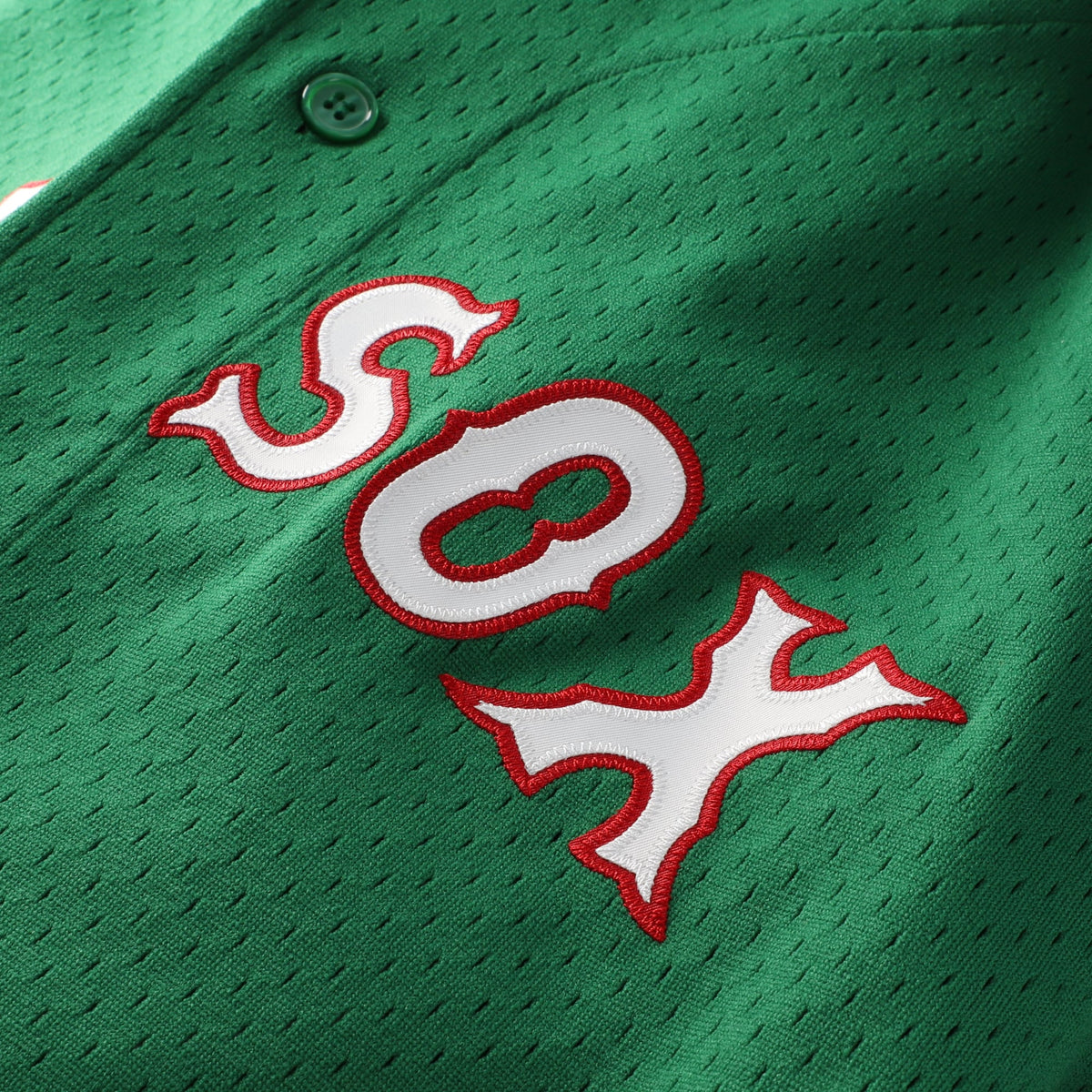Men's Boston Red Sox David Ortiz Mitchell & Ness Kelly Green Cooperstown Collection Mesh Batting Practice Jersey - 5