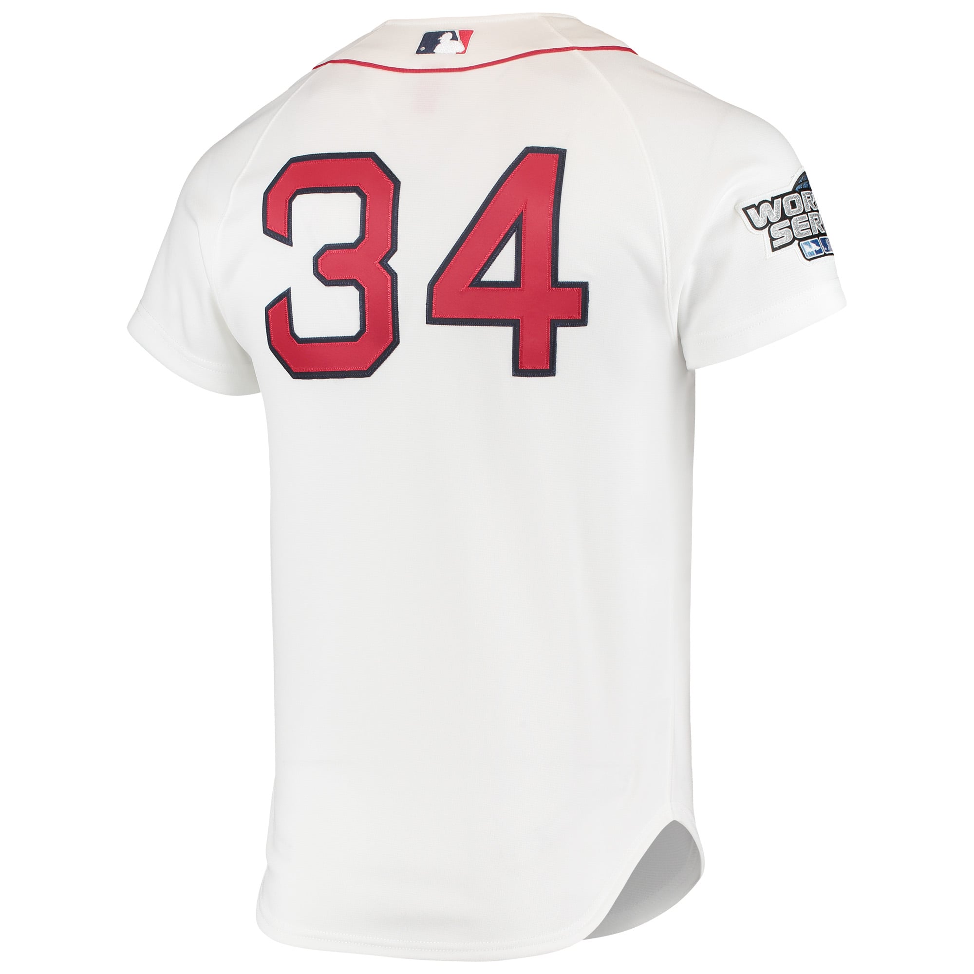 Men's Boston Red Sox David Ortiz Mitchell & Ness White 2004 Cooperstown Collection Home Authentic Jersey - 4