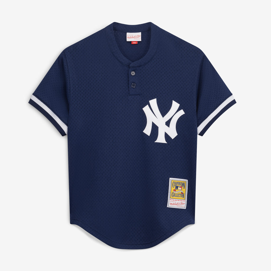Men's New York Yankees Derek Jeter Mitchell & Ness Navy Authentic Batting Practice Jersey - 3