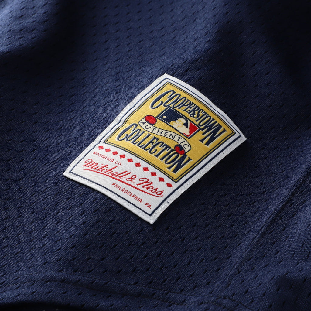 Men's New York Yankees Derek Jeter Mitchell & Ness Navy Authentic Batting Practice Jersey - 8