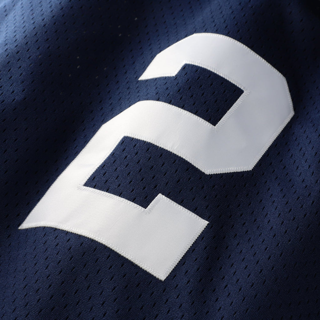 Men's New York Yankees Derek Jeter Mitchell & Ness Navy Cooperstown Collection Mesh Batting Practice Button-Up Jersey - 6