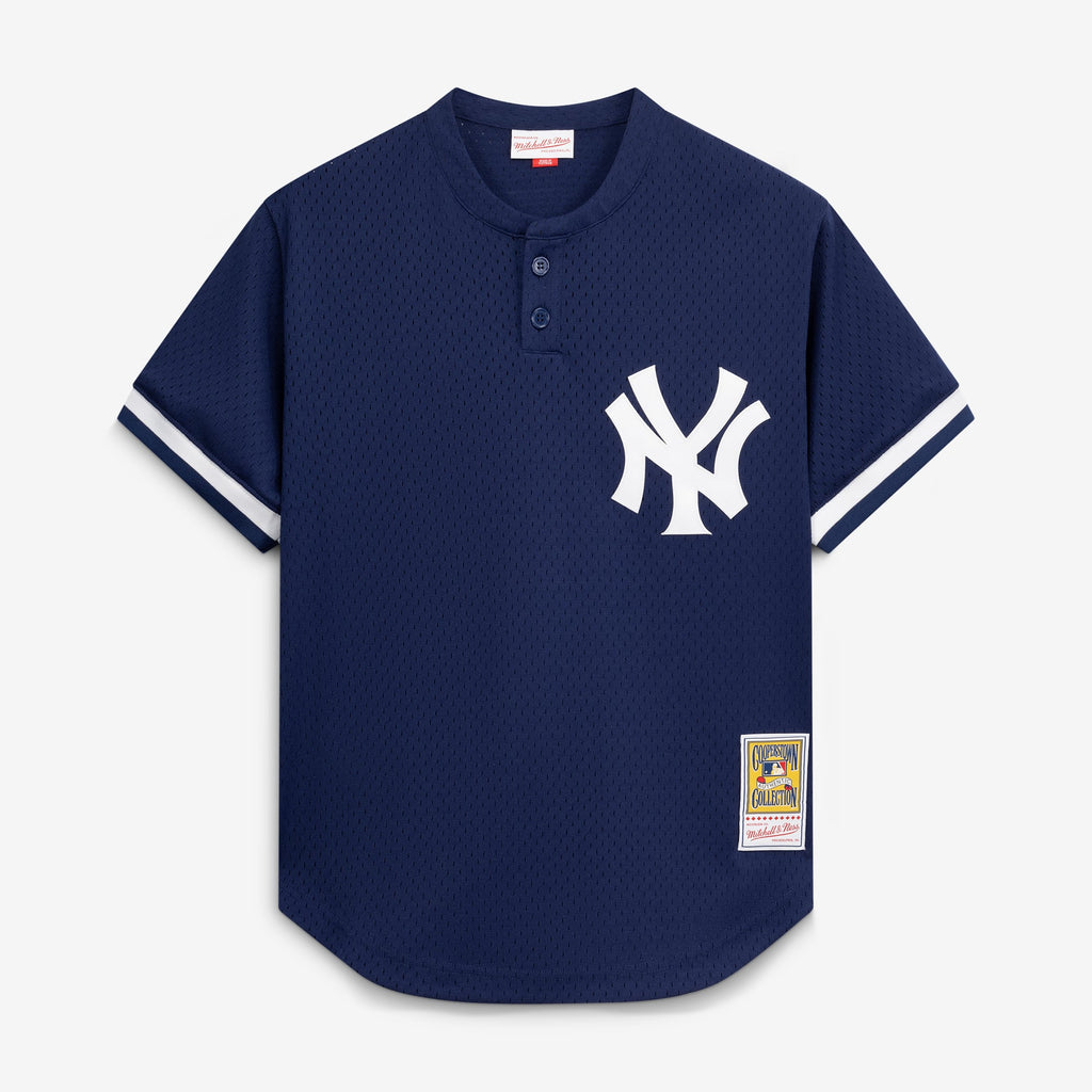 Men's New York Yankees Don Mattingly Mitchell & Ness Navy Authentic Batting Practice Jersey - 3