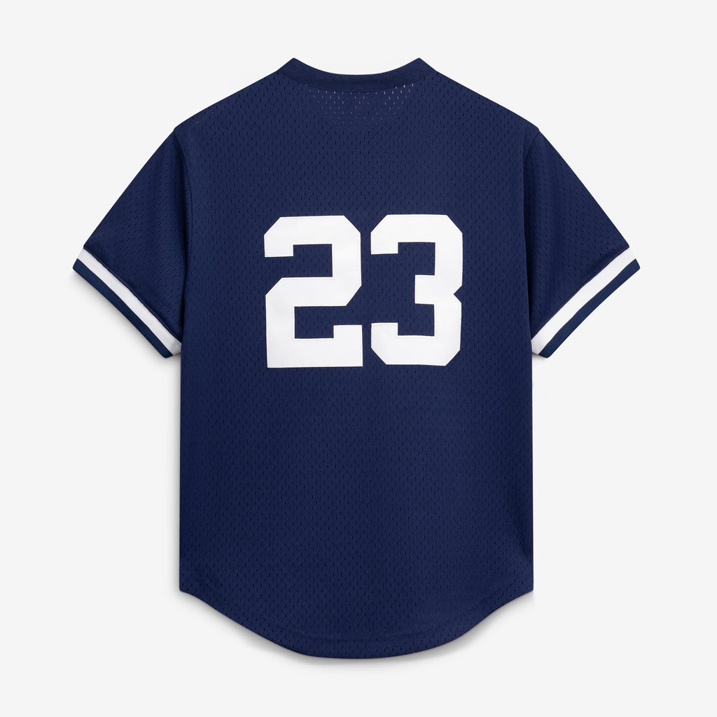Men's New York Yankees Don Mattingly Mitchell & Ness Navy Authentic Batting Practice Jersey - 4